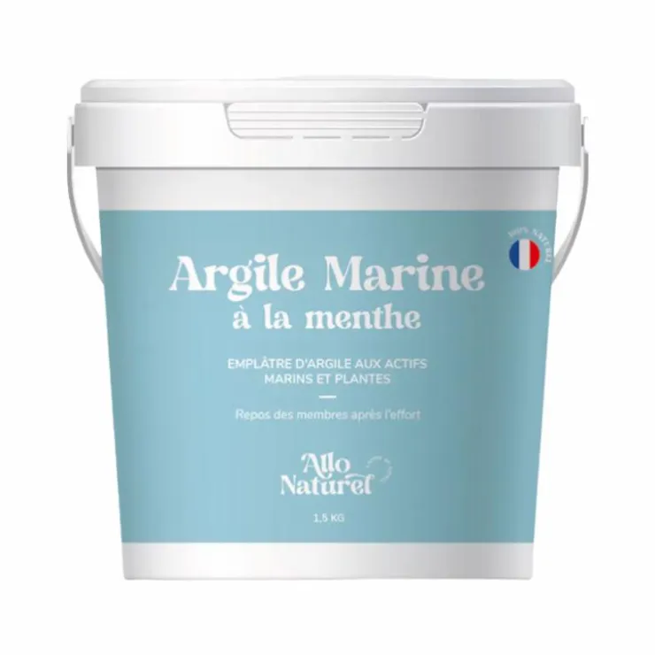 Allo Naturel - Argile pour membres à la menthe Discount