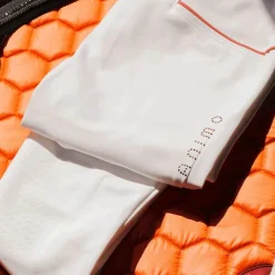 Animo Italia - Pantalon d'équitation femme Noley / orange Blanc Best
