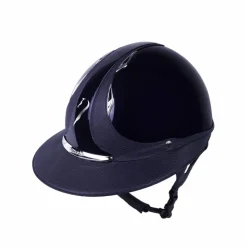 Antarès Sellier - Casque premium vernis bleu/ bleu Outlet