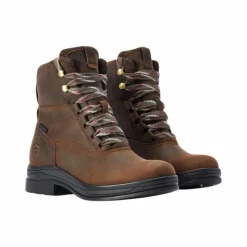 Ariat - Boots imperméables femme Harper chocolat Marron Outlet