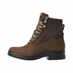 Ariat - Boots imperméables femme Harper chocolat Marron Outlet