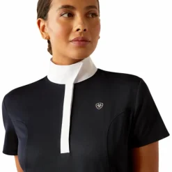 Sale Ariat - Polo de concours manches courtes femme Aptos Marine