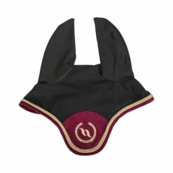 Back On Track - Bonnet pour cheval Night / rouge Noir New
