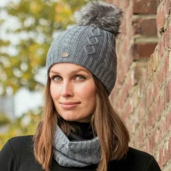 Discount Back On Track - Bonnet Rose clair Gris