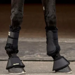 Back On Track - Guêtres souples 3D mesh avec fourrure x2 Noir Online