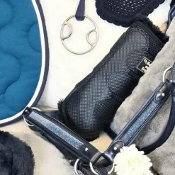 Back On Track - Guêtres souples 3D mesh avec fourrure x2 Noir Online