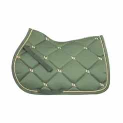 Back On Track - Tapis de selle Night olive Vert