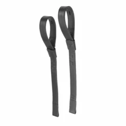 Bates - Étrivières cuir/synthétique noir New