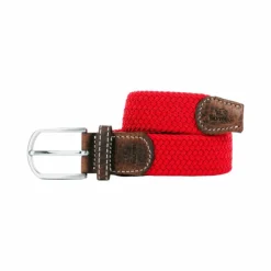 Sale Billybelt - Ceinture tressée élastique Rouge grenade