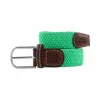 Billybelt - Ceinture tressée élastique Vert Menthe New