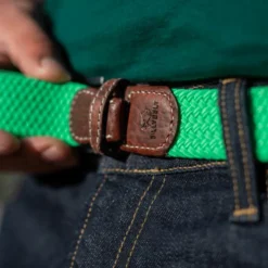 Billybelt - Ceinture tressée élastique Vert Menthe New