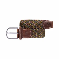 Billybelt - Ceinture tressée Caracas kaki/ jaune/ rouge/ rose Vert Best