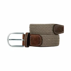 Billybelt - Ceinture tressée élastique beige taupe New