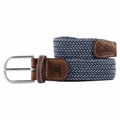 Hot Billybelt - Ceinture tressée Bogota / blanc Marine