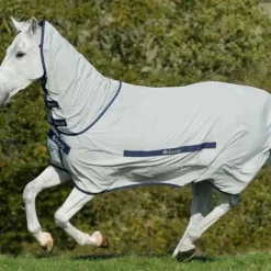 Best Bucas - Couverture anti-démangeaisons Sweet-itch sliver Gris