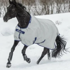 Bucas - Couverture d'extérieur Power Turnout Medium silver 150g Gris Clearance