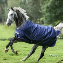 Bucas - Couverture d'extérieur Irish Turnout 300 / gold 300g Marine Best