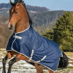 Bucas - Couverture d'extérieur Freedom Turnout 300 300g Marine Hot