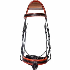 Canter - Bridon muserolle croisée Donatello / newmarket Marron Outlet