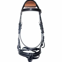 New Canter - Bridon muserolle croisée Donatello / Noir