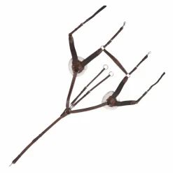 New Canter - Collier de chasse 5 points Marron