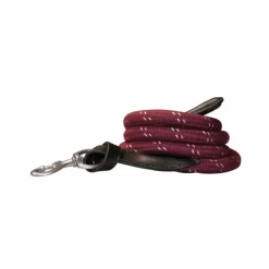 Clearance Canter - Longe en corde bouclerie argent Bordeaux