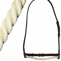 Canter - Muserolle corde Marron Best