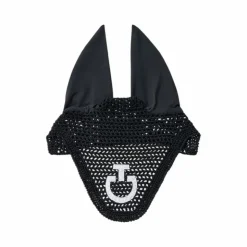 Cavalleria Toscana - Bonnet pour chevaux CT crochet earnet Noir Sale
