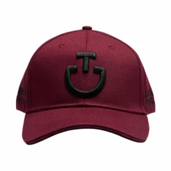 Discount Cavalleria Toscana - Casquette unisexe CT Baseball / noir Bordeaux