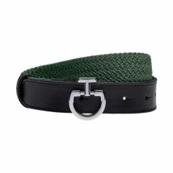 Discount Cavalleria Toscana - Ceinture femme élastique jungle green Vert