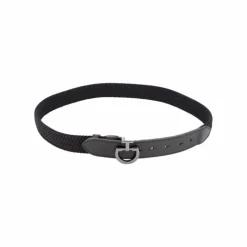 Cavalleria Toscana - Ceinture femme élastique Noir Sale