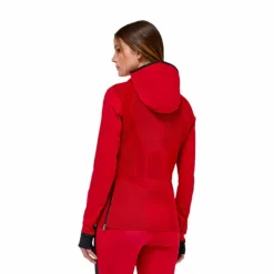 Cavalleria Toscana - Coupe-vent softshell femme coquelicot Rouge Outlet