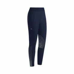 Discount Cavalleria Toscana - Legging d'équitation femme doublé polaire Pop Art Marine