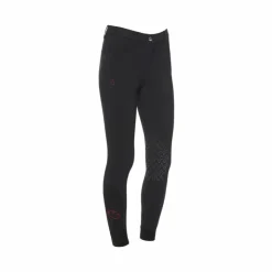 Sale Cavalleria Toscana - Pantalon d'équitation fille Color logo bordeaux Noir