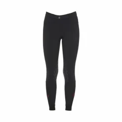 Sale Cavalleria Toscana - Pantalon d'équitation fille Color logo bordeaux Noir