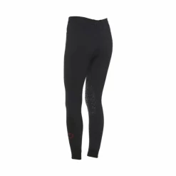 Sale Cavalleria Toscana - Pantalon d'équitation fille Color logo bordeaux Noir