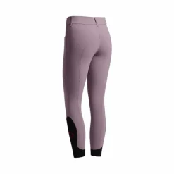 Hot Cavalleria Toscana - Pantalon d'équitation femme Americain taille haute lilas Violet