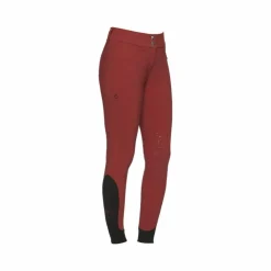 Cavalleria Toscana - Pantalon d'équitation femme Americain taille haute sunset dream Orange Discount