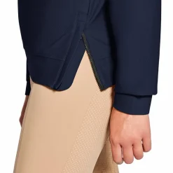 Hot Cavalleria Toscana - Pull manches longues femme CT Diagonal Weave Marine