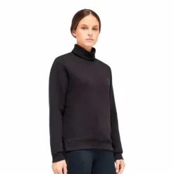 New Cavalleria Toscana - Sweat col montant femme Noir