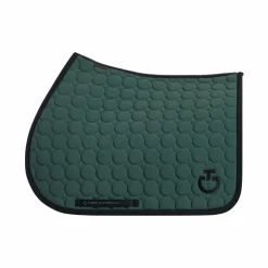 Discount Cavalleria Toscana - Tapis de selle Circle jungle green Vert