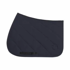 Cavalleria Toscana - Tapis de selle Diamond Quilted Jersey full Marine