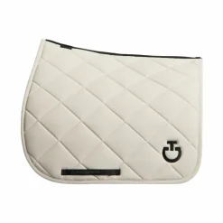 New Cavalleria Toscana - Tapis de selle Diamond Quilted Jersey vanille Beige