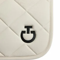 New Cavalleria Toscana - Tapis de selle Diamond Quilted Jersey vanille Beige
