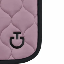 Cavalleria Toscana - Tapis de selle New Circular Quilted Jersey lilas Violet