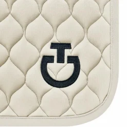 Clearance Cavalleria Toscana - Tapis de selle Circular Quilted vanille Beige