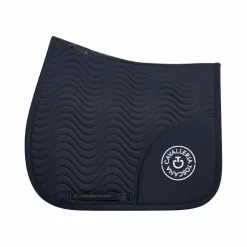 Discount Cavalleria Toscana - Tapis de dressage Double Orbit Wave Quilted Marine