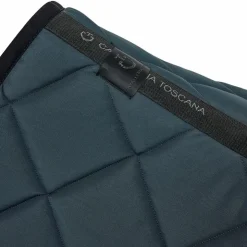 Cavalleria Toscana - Tapis de selle Diamond Quilted Jersey anthracite Gris Hot