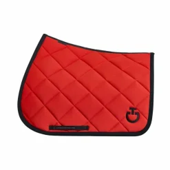 Cavalleria Toscana - Tapis de selle Diamond Quilted Jersey sunset dream Orange Sale