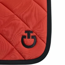 Cavalleria Toscana - Tapis de selle Diamond Quilted Jersey sunset dream Orange Sale